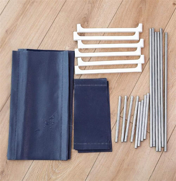 Shoe rack with cover